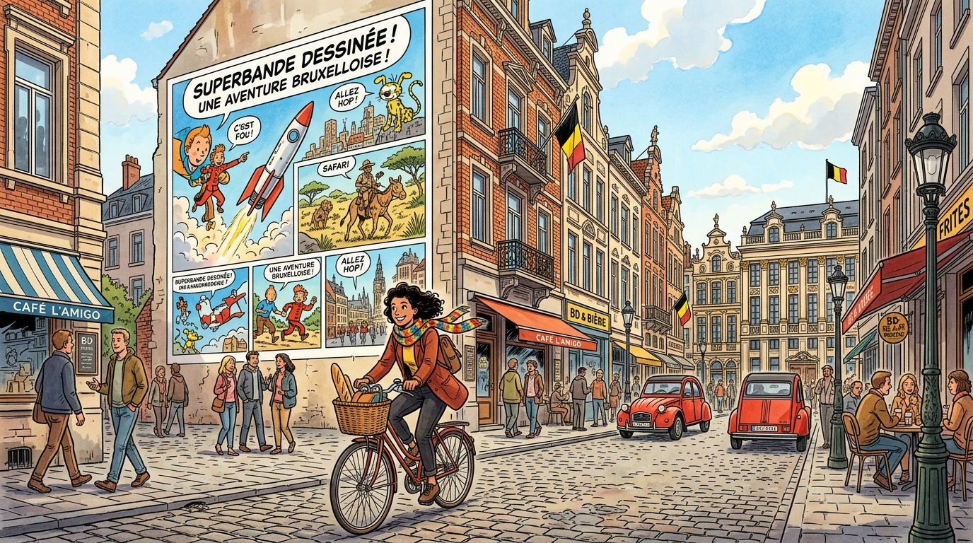 Le Parcours BD de Bruxelles: Une Promenade Artistique au Cœur de la Capitale