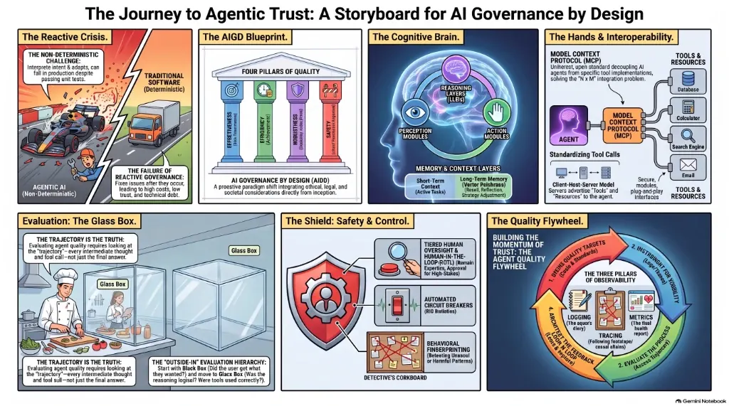 The Journey to Agentic Trust: AI Governance by Design Storyboard